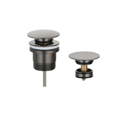 32MM Universal Basin Pop-Up Waste LK-UP40 - Brushed Gun Metal - LK-UP40-GUM