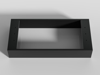 Kickboard 890x435x150 LK-94KB - Matte Black - LK-94KB-MB - Matte Black