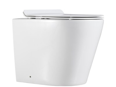 Agena Rimless Wall Faced Floor Toilet Pan LK-AG104WFP