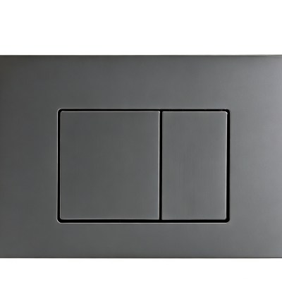 R&T Square Push Plate G3004109 - Gun Metal - G3004109GM - Gun Metal