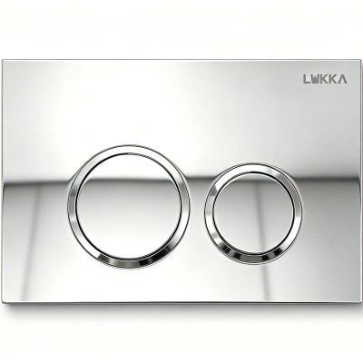 R&T Round Push Plate G3004111 - Chrome - G3004111 - Chrome