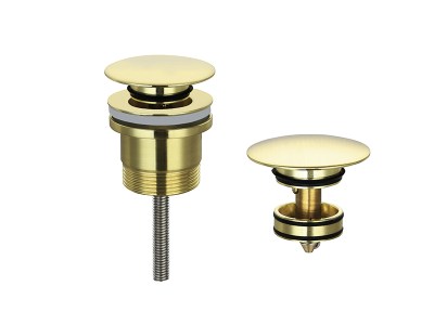 32MM Universal Basin Pop-Up Waste LK-UP40 - Brushed Gold - LK-UP40-BG