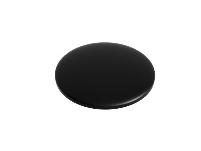 Solid Surface Basin Pop-up Waste Cap SLCP32 - Matte Black - SLCP32-MB