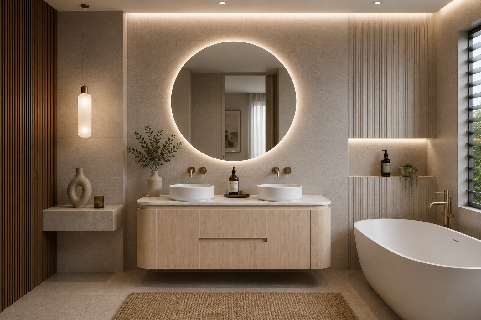 Ravello Modern Wall Hung Vanity Plywood Cabinet LK-RA1521W-SO