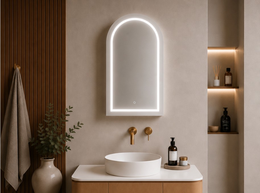 Allison Arch 3Lights PVC Shaving Cabinets LK-MAARSV6090